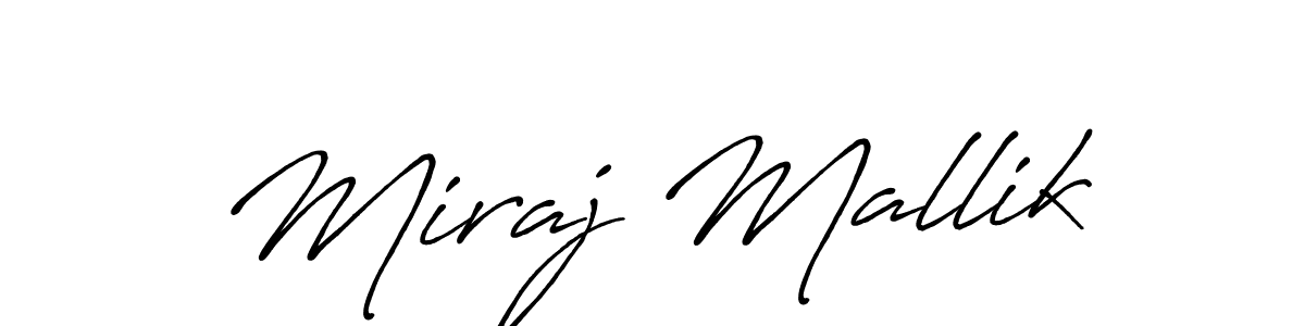 Also You can easily find your signature by using the search form. We will create Miraj Mallik name handwritten signature images for you free of cost using Antro_Vectra_Bolder sign style. Miraj Mallik signature style 7 images and pictures png