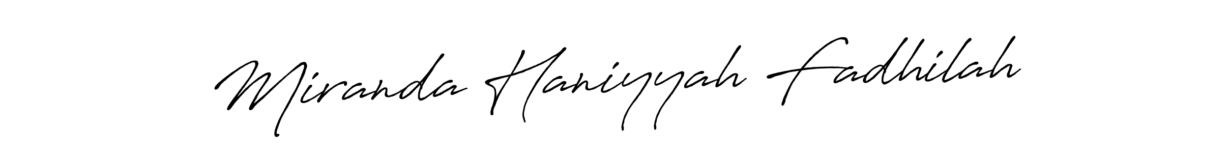 You can use this online signature creator to create a handwritten signature for the name Miranda Haniyyah Fadhilah. This is the best online autograph maker. Miranda Haniyyah Fadhilah signature style 7 images and pictures png