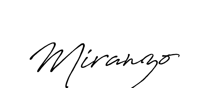 Also You can easily find your signature by using the search form. We will create Miranzo name handwritten signature images for you free of cost using Antro_Vectra_Bolder sign style. Miranzo signature style 7 images and pictures png