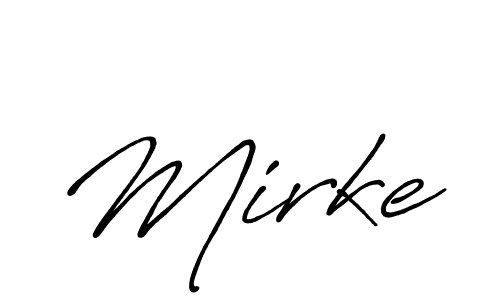 Make a beautiful signature design for name Mirke. Use this online signature maker to create a handwritten signature for free. Mirke signature style 7 images and pictures png