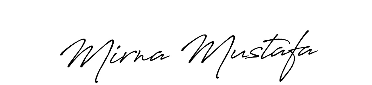 You should practise on your own different ways (Antro_Vectra_Bolder) to write your name (Mirna Mustafa) in signature. don't let someone else do it for you. Mirna Mustafa signature style 7 images and pictures png