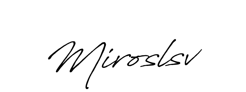 if you are searching for the best signature style for your name Miroslsv. so please give up your signature search. here we have designed multiple signature styles  using Antro_Vectra_Bolder. Miroslsv signature style 7 images and pictures png