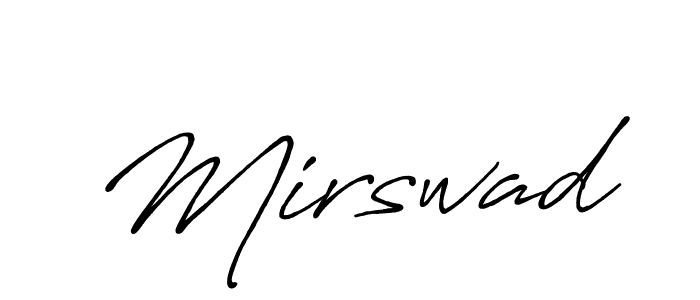 Make a beautiful signature design for name Mirswad. Use this online signature maker to create a handwritten signature for free. Mirswad signature style 7 images and pictures png
