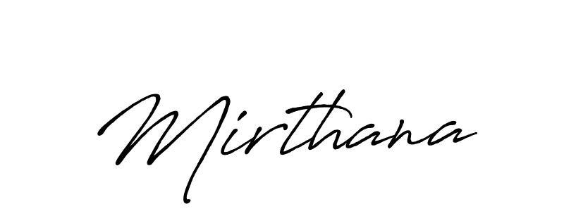 Similarly Antro_Vectra_Bolder is the best handwritten signature design. Signature creator online .You can use it as an online autograph creator for name Mirthana. Mirthana signature style 7 images and pictures png