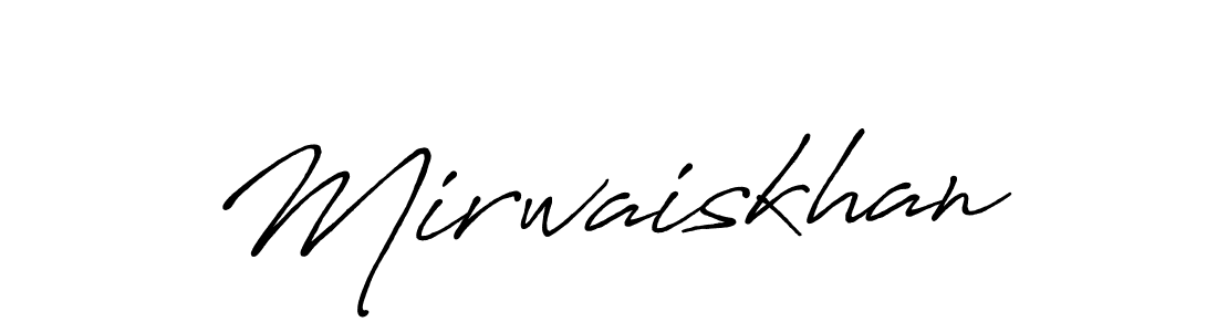 How to Draw Mirwaiskhan signature style? Antro_Vectra_Bolder is a latest design signature styles for name Mirwaiskhan. Mirwaiskhan signature style 7 images and pictures png