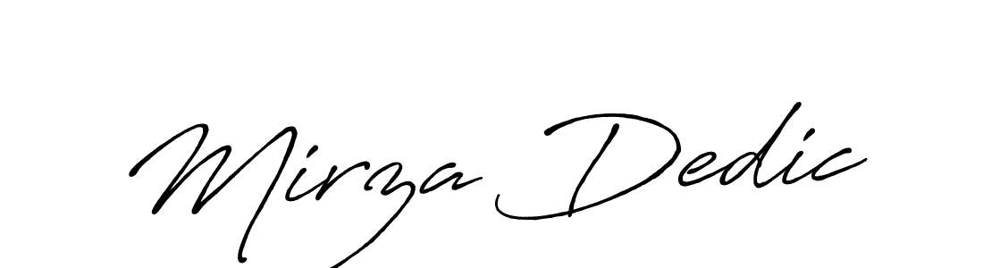 if you are searching for the best signature style for your name Mirza Dedic. so please give up your signature search. here we have designed multiple signature styles  using Antro_Vectra_Bolder. Mirza Dedic signature style 7 images and pictures png