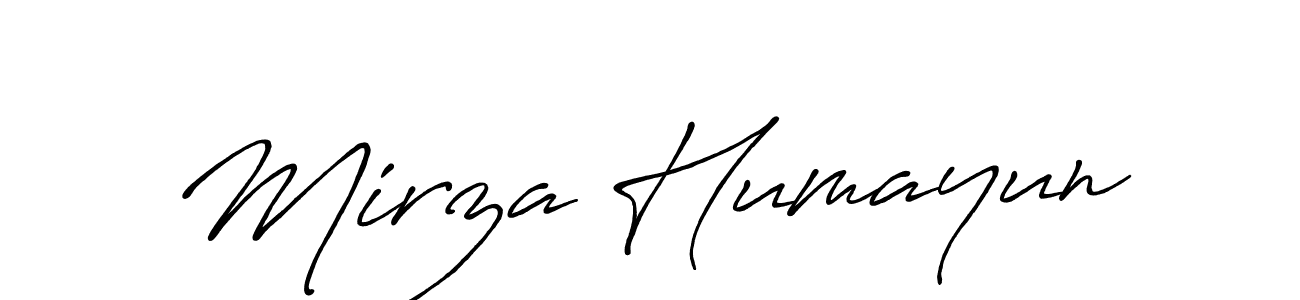 Make a beautiful signature design for name Mirza Humayun. Use this online signature maker to create a handwritten signature for free. Mirza Humayun signature style 7 images and pictures png