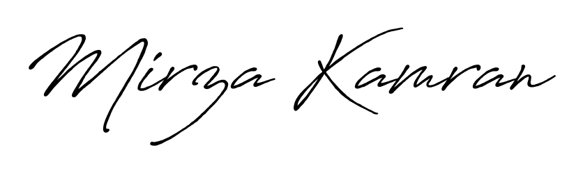 The best way (Antro_Vectra_Bolder) to make a short signature is to pick only two or three words in your name. For converting this name Mirza Kamran. Mirza Kamran signature style 7 images and pictures png