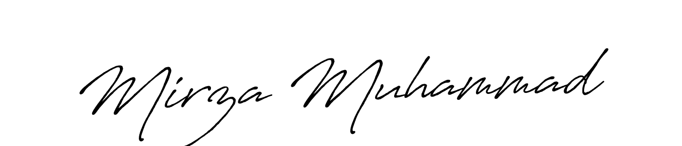 Make a short Mirza Muhammad signature style. Manage your documents anywhere anytime using Antro_Vectra_Bolder. Create and add eSignatures, submit forms, share and send files easily. Mirza Muhammad signature style 7 images and pictures png