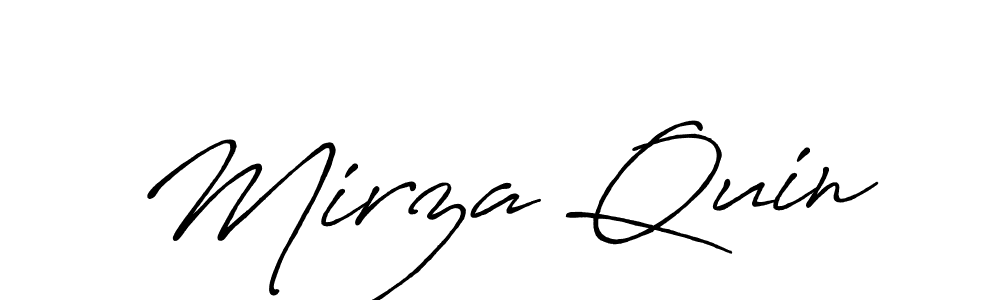 How to Draw Mirza Quin signature style? Antro_Vectra_Bolder is a latest design signature styles for name Mirza Quin. Mirza Quin signature style 7 images and pictures png