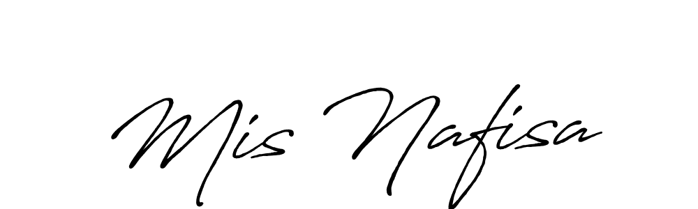 Mis Nafisa stylish signature style. Best Handwritten Sign (Antro_Vectra_Bolder) for my name. Handwritten Signature Collection Ideas for my name Mis Nafisa. Mis Nafisa signature style 7 images and pictures png