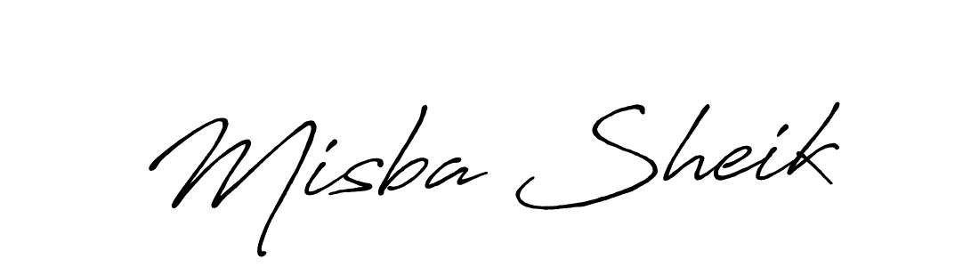 Make a beautiful signature design for name Misba Sheik. Use this online signature maker to create a handwritten signature for free. Misba Sheik signature style 7 images and pictures png