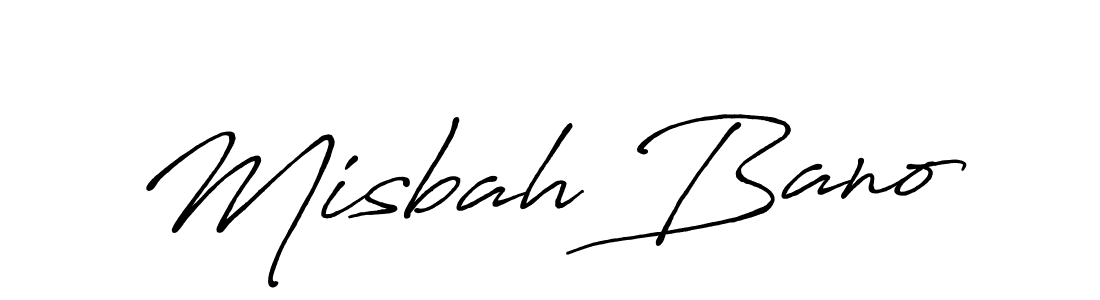 How to make Misbah Bano signature? Antro_Vectra_Bolder is a professional autograph style. Create handwritten signature for Misbah Bano name. Misbah Bano signature style 7 images and pictures png