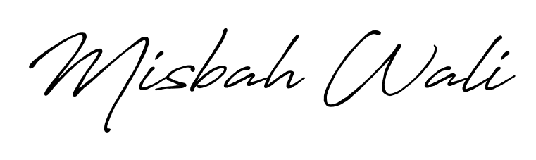 Looking for an artistic signature for Misbah Wali? The Antro_Vectra_Bolder calligraphy style gives a sophisticated flow suitable for business cards and emails. Misbah Wali signature style 7 images and pictures png