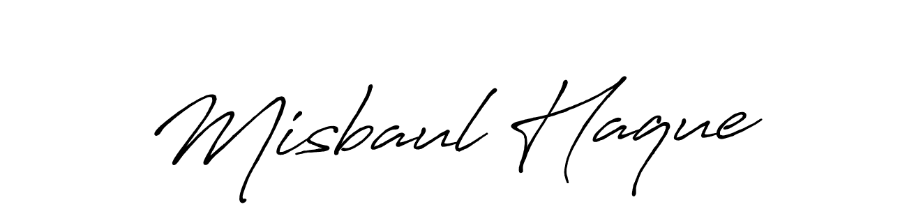 It looks lik you need a new signature style for name Misbaul Haque. Design unique handwritten (Antro_Vectra_Bolder) signature with our free signature maker in just a few clicks. Misbaul Haque signature style 7 images and pictures png