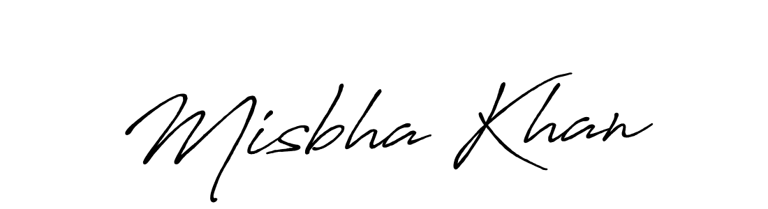 How to make Misbha Khan signature? Antro_Vectra_Bolder is a professional autograph style. Create handwritten signature for Misbha Khan name. Misbha Khan signature style 7 images and pictures png