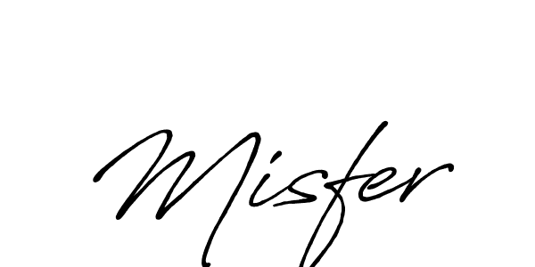 You should practise on your own different ways (Antro_Vectra_Bolder) to write your name (Misfer) in signature. don't let someone else do it for you. Misfer signature style 7 images and pictures png