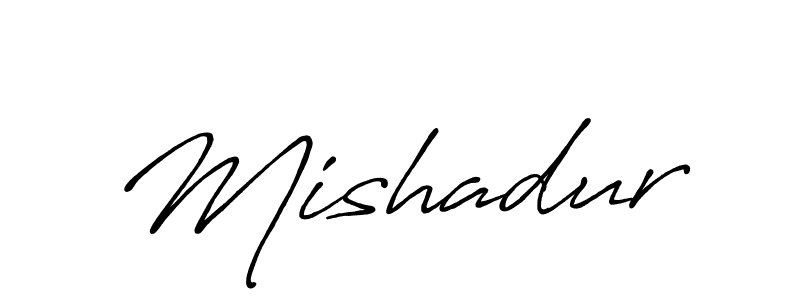 if you are searching for the best signature style for your name Mishadur. so please give up your signature search. here we have designed multiple signature styles  using Antro_Vectra_Bolder. Mishadur signature style 7 images and pictures png