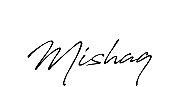 Mishaq stylish signature style. Best Handwritten Sign (Antro_Vectra_Bolder) for my name. Handwritten Signature Collection Ideas for my name Mishaq. Mishaq signature style 7 images and pictures png