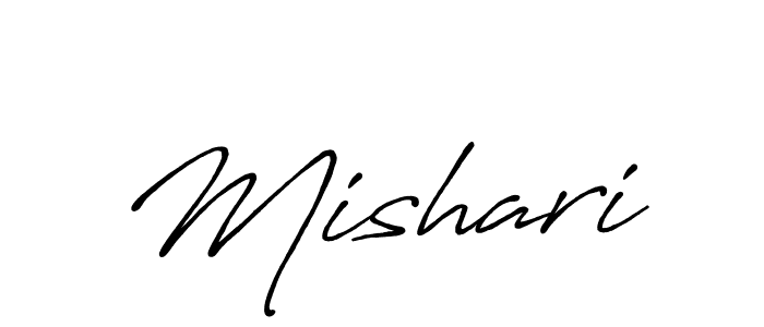 It looks lik you need a new signature style for name Mishari. Design unique handwritten (Antro_Vectra_Bolder) signature with our free signature maker in just a few clicks. Mishari signature style 7 images and pictures png