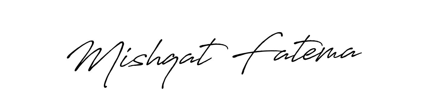 Use a signature maker to create a handwritten signature online. With this signature software, you can design (Antro_Vectra_Bolder) your own signature for name Mishqat Fatema. Mishqat Fatema signature style 7 images and pictures png