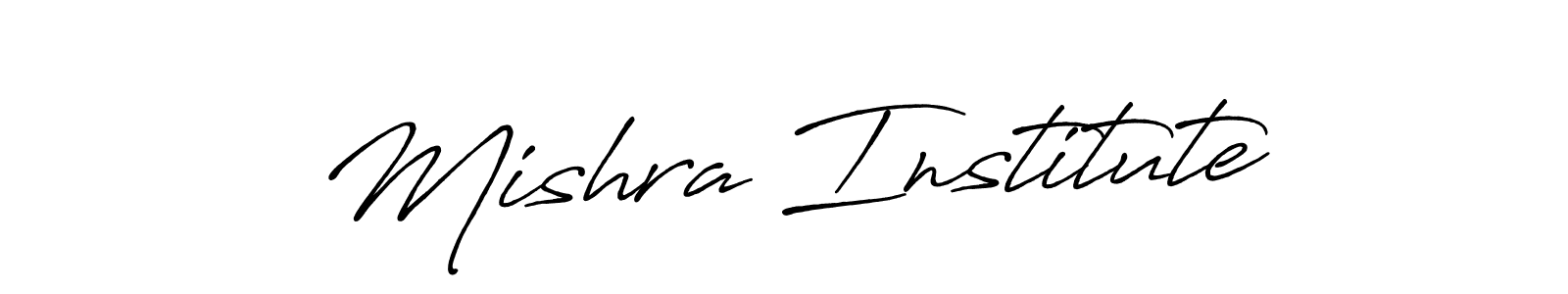 This is the best signature style for the Mishra Institute name. Also you like these signature font (Antro_Vectra_Bolder). Mix name signature. Mishra Institute signature style 7 images and pictures png