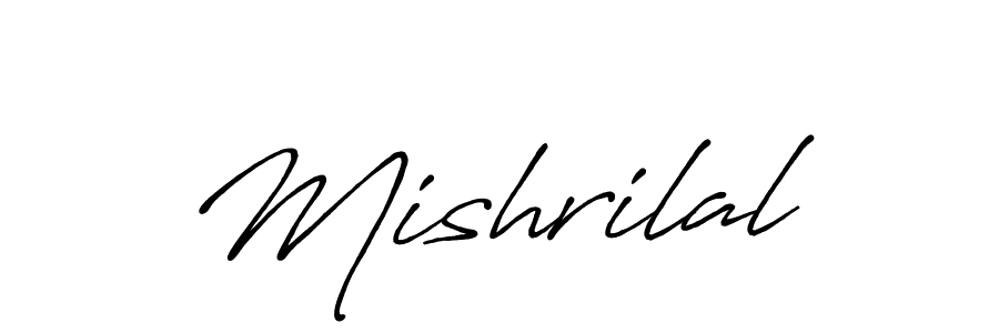 Once you've used our free online signature maker to create your best signature Antro_Vectra_Bolder style, it's time to enjoy all of the benefits that Mishrilal name signing documents. Mishrilal signature style 7 images and pictures png