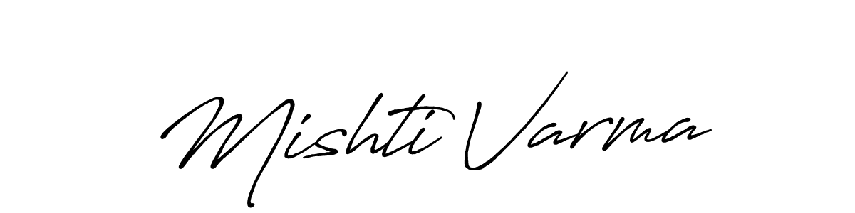 You can use this online signature creator to create a handwritten signature for the name Mishti Varma. This is the best online autograph maker. Mishti Varma signature style 7 images and pictures png