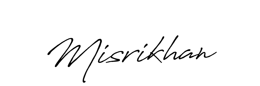 How to make Misrikhan signature? Antro_Vectra_Bolder is a professional autograph style. Create handwritten signature for Misrikhan name. Misrikhan signature style 7 images and pictures png