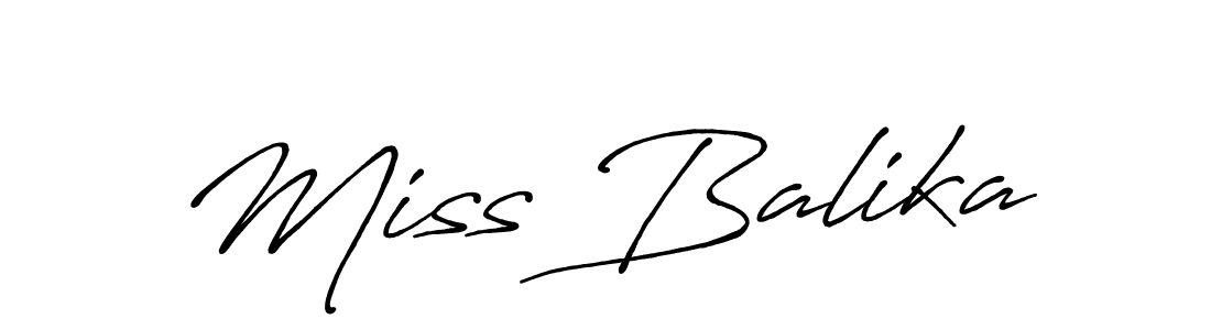 Make a beautiful signature design for name Miss Balika. Use this online signature maker to create a handwritten signature for free. Miss Balika signature style 7 images and pictures png