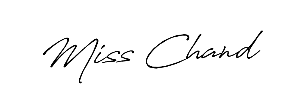 Once you've used our free online signature maker to create your best signature Antro_Vectra_Bolder style, it's time to enjoy all of the benefits that Miss Chand name signing documents. Miss Chand signature style 7 images and pictures png