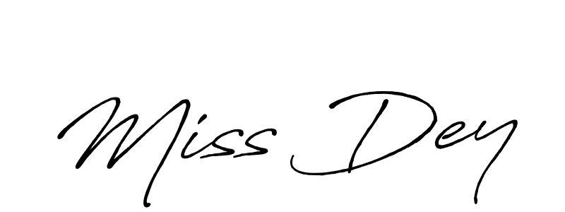 Make a beautiful signature design for name Miss Dey. Use this online signature maker to create a handwritten signature for free. Miss Dey signature style 7 images and pictures png