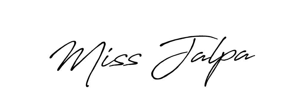 The best way (Antro_Vectra_Bolder) to make a short signature is to pick only two or three words in your name. The name Miss Jalpa include a total of six letters. For converting this name. Miss Jalpa signature style 7 images and pictures png