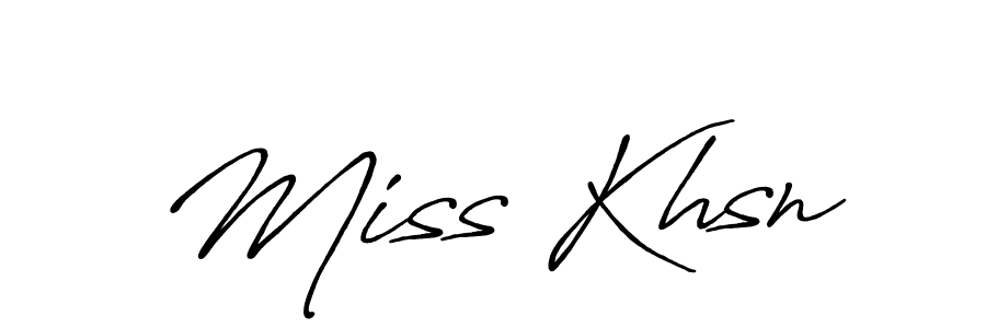 Once you've used our free online signature maker to create your best signature Antro_Vectra_Bolder style, it's time to enjoy all of the benefits that Miss Khsn name signing documents. Miss Khsn signature style 7 images and pictures png