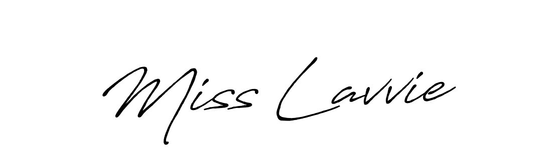 Design your own signature with our free online signature maker. With this signature software, you can create a handwritten (Antro_Vectra_Bolder) signature for name Miss Lavvie. Miss Lavvie signature style 7 images and pictures png