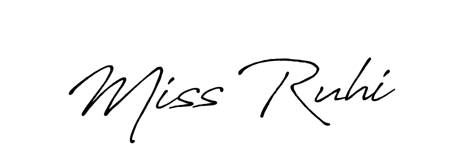 Make a beautiful signature design for name Miss Ruhi. Use this online signature maker to create a handwritten signature for free. Miss Ruhi signature style 7 images and pictures png