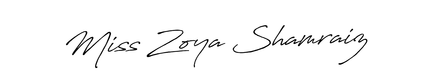 See photos of Miss Zoya Shamraiz official signature by Spectra . Check more albums & portfolios. Read reviews & check more about Antro_Vectra_Bolder font. Miss Zoya Shamraiz signature style 7 images and pictures png