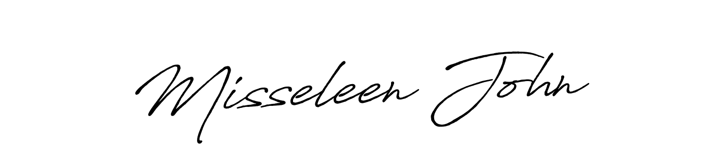 Also we have Misseleen John name is the best signature style. Create professional handwritten signature collection using Antro_Vectra_Bolder autograph style. Misseleen John signature style 7 images and pictures png