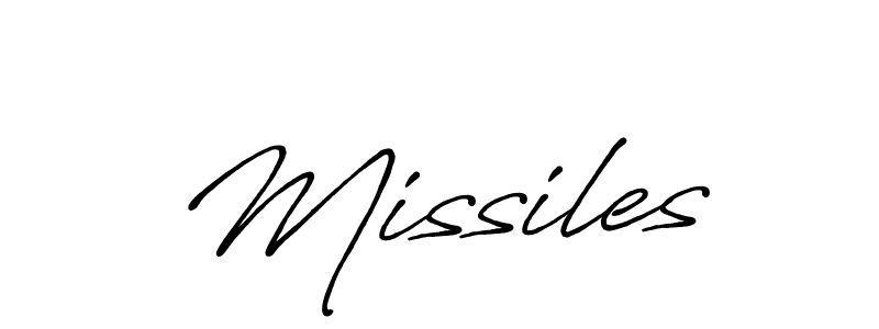 How to Draw Missiles signature style? Antro_Vectra_Bolder is a latest design signature styles for name Missiles. Missiles signature style 7 images and pictures png