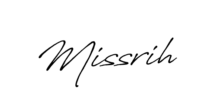 It looks lik you need a new signature style for name Missrih. Design unique handwritten (Antro_Vectra_Bolder) signature with our free signature maker in just a few clicks. Missrih signature style 7 images and pictures png