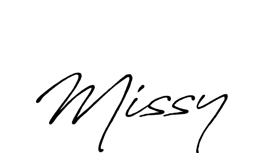You should practise on your own different ways (Antro_Vectra_Bolder) to write your name (Missy) in signature. don't let someone else do it for you. Missy signature style 7 images and pictures png