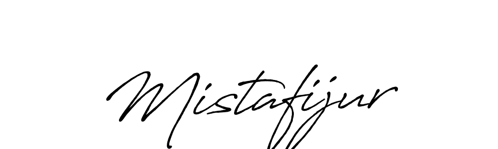 Mistafijur stylish signature style. Best Handwritten Sign (Antro_Vectra_Bolder) for my name. Handwritten Signature Collection Ideas for my name Mistafijur. Mistafijur signature style 7 images and pictures png