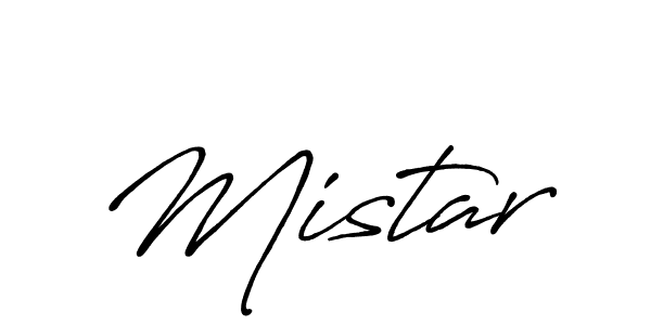 Design your own signature with our free online signature maker. With this signature software, you can create a handwritten (Antro_Vectra_Bolder) signature for name Mistar. Mistar signature style 7 images and pictures png