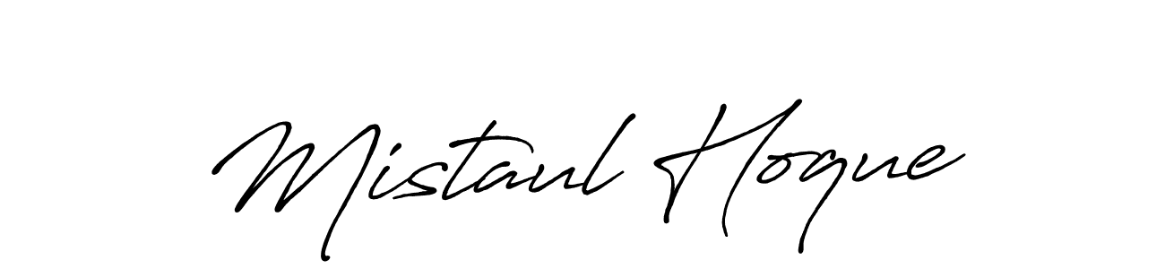 It looks lik you need a new signature style for name Mistaul Hoque. Design unique handwritten (Antro_Vectra_Bolder) signature with our free signature maker in just a few clicks. Mistaul Hoque signature style 7 images and pictures png