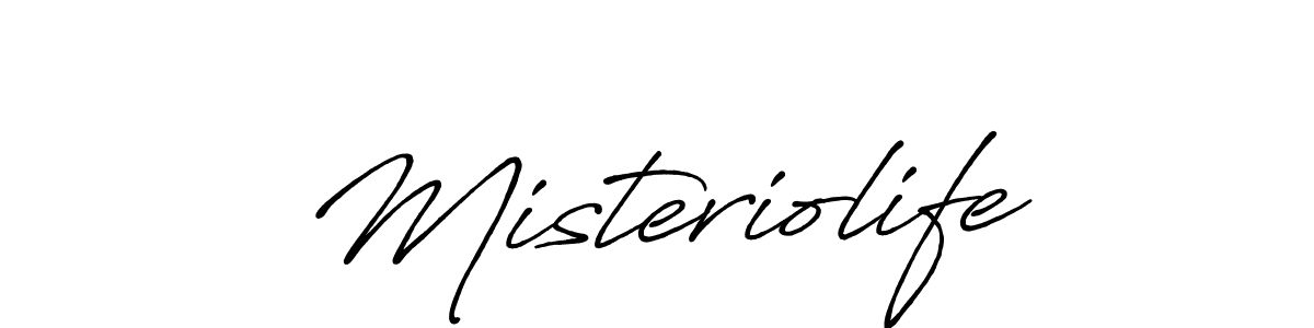 Make a short Misteriolife signature style. Manage your documents anywhere anytime using Antro_Vectra_Bolder. Create and add eSignatures, submit forms, share and send files easily. Misteriolife signature style 7 images and pictures png