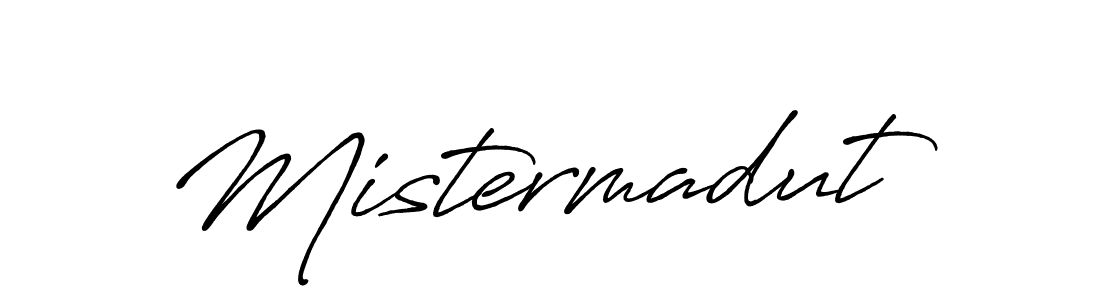 How to Draw Mistermadut signature style? Antro_Vectra_Bolder is a latest design signature styles for name Mistermadut. Mistermadut signature style 7 images and pictures png