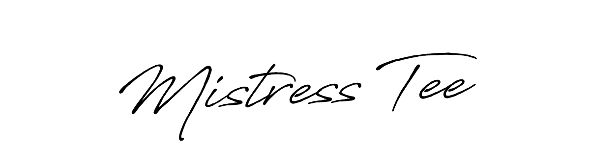 How to make Mistress Tee signature? Antro_Vectra_Bolder is a professional autograph style. Create handwritten signature for Mistress Tee name. Mistress Tee signature style 7 images and pictures png