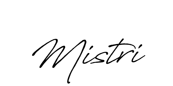 It looks lik you need a new signature style for name Mistri. Design unique handwritten (Antro_Vectra_Bolder) signature with our free signature maker in just a few clicks. Mistri signature style 7 images and pictures png