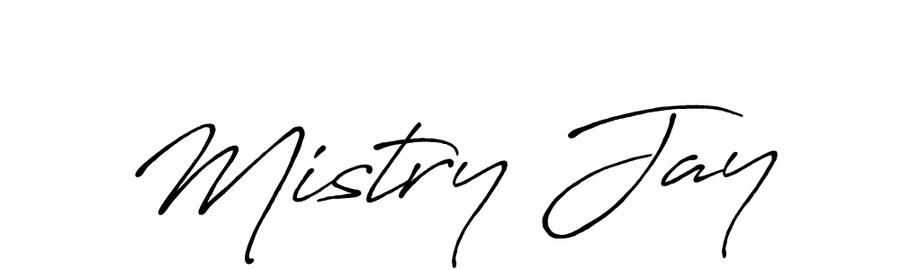 Also You can easily find your signature by using the search form. We will create Mistry Jay name handwritten signature images for you free of cost using Antro_Vectra_Bolder sign style. Mistry Jay signature style 7 images and pictures png