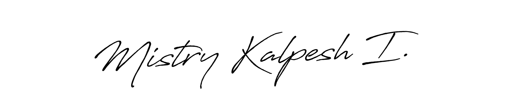 How to make Mistry Kalpesh I. signature? Antro_Vectra_Bolder is a professional autograph style. Create handwritten signature for Mistry Kalpesh I. name. Mistry Kalpesh I. signature style 7 images and pictures png